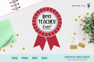 Best Teacher Ever Rosette Embroidery Design Review
