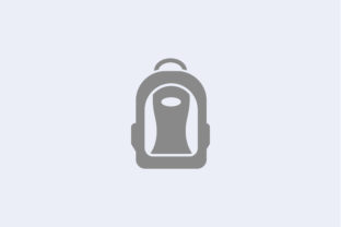 Black School Bag Flat Icon Vector: A Practical Graphic Design Asset for Digital Sellers