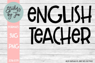 English Teacher Graphics for Crafts