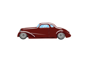 Old School Car SVG Design: A Garage-Inspired Craft Asset for Real Projects