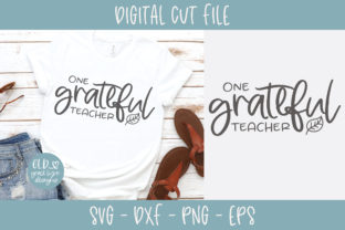 One Grateful Teacher: A Versatile Graphic Design Asset for Crafts and Creative Brands
