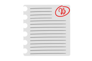 School Essay with a B: A Versatile Design Asset for Crafts and School Amp Projects