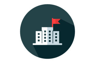 School Flat Vector Icon Review for Real Embroidery Projects