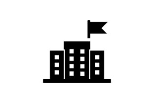 School Glyph Vector Icon – A Versatile Graphic Design Asset for Crafters