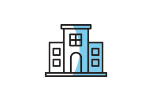 Secondary School Icon: A Versatile Graphic Design Asset for Modern Branding