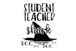 Student Teacher Shark Graphics in Crafts