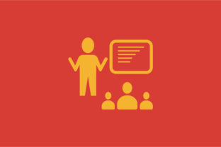 Teacher and Student Icon: A Versatile Graphic for Modern Content Design